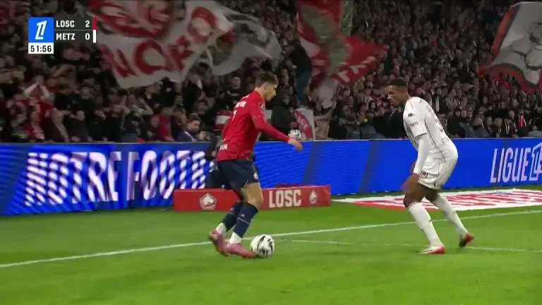 Lille - Metz 3-0 (gol Correia 53)